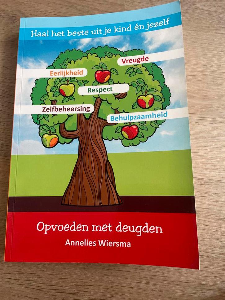 Opvoeden met deugden - Annelies Wiersma, Boeken, Zwangerschap en Opvoeding, Zo goed als nieuw, Opvoeding tot 6 jaar, Ophalen of Verzenden