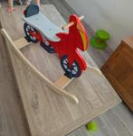 Goki Houten Hobbel Motor Rood, Kinderen en Baby's, Speelgoed | Hobbelfiguren, Ophalen, Zo goed als nieuw