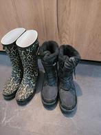 Regenlaarzen + snowboots maat 37, Gebruikt, Jongen of Meisje, Ophalen of Verzenden, Laarzen