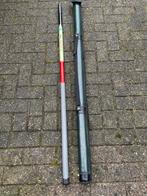 Pentium Spro Vaste Hengel 9.5m - 400gr carbon, Ophalen, Zo goed als nieuw, Vaste hengel