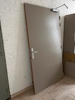 Massief houten binnendeur, Ophalen, Gebruikt, 80 tot 100 cm, Binnendeur