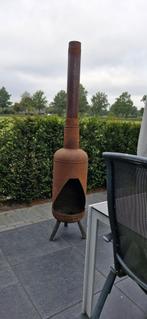 Mooie tuinhaard, terraskachel, houtkachel, allesbrander, Ophalen, Zo goed als nieuw