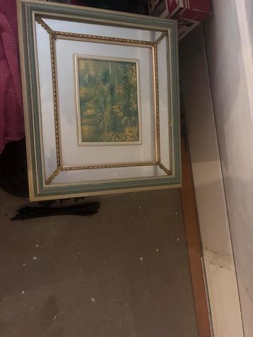 Schilderij met Spiegel Effect beschikbaar voor biedingen