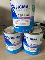 Sigma S2U Nova Satin lak Gentle Stone, Doe-het-zelf en Verbouw, Verf, Beits en Lak, Beige, Nieuw, Ophalen of Verzenden, Lak