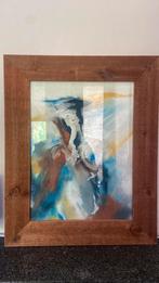 “Dame” papier pastelkrijt Formaat in lijst: 52* 43 cm, Ophalen