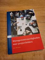 J. Verhaar - Managementvaardigheden voor projectleiders, Ophalen of Verzenden, Zo goed als nieuw, J. Verhaar