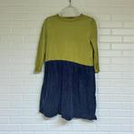 Cos Jurk Maat S Groen Donkerblauw Mini Mixed Media, COS, O, C, Verzenden