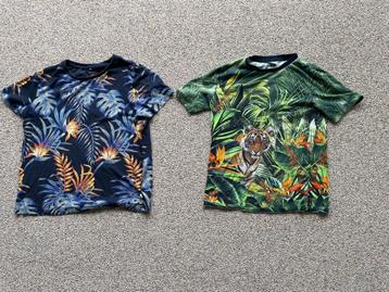 2 Shirts :  Maat 146-152 beschikbaar voor biedingen