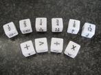 Reken dobbelstenen breuken (10 stuks), Ophalen of Verzenden, Nieuw, Puzzelen