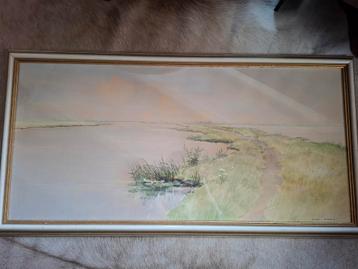 Landelijk schilderij beschikbaar voor biedingen