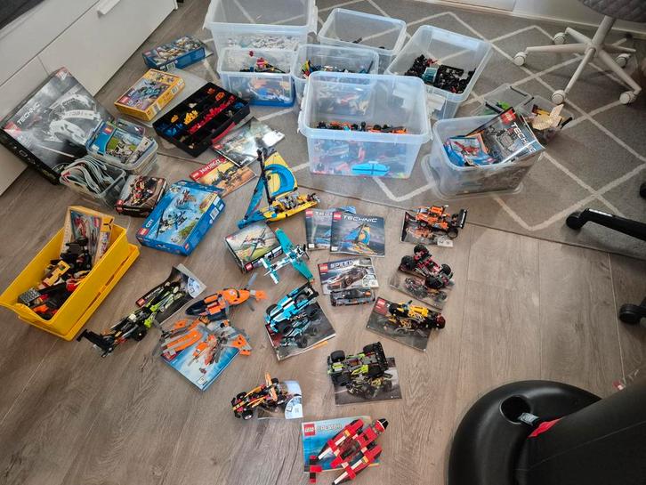 MEGA Lego Verzameling - voertuigen,Politie, Brandweer & Meer, Kinderen en Baby's, Speelgoed | Duplo en Lego, Zo goed als nieuw