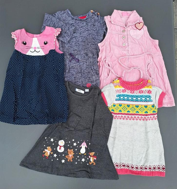 43-delig pakket meisjeskleding herfst/winter, maat 86/92, Kinderen en Baby's, Babykleding | Maat 86, Gebruikt, Meisje, Ophalen of Verzenden