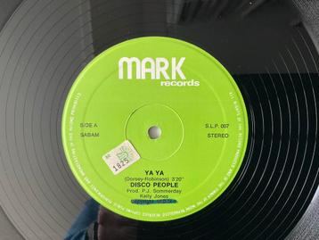 Disco People – Ya Ya / don’t go away 12” disco beschikbaar voor biedingen