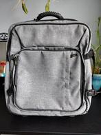 Koffer, Trolley met voorvak  42 x 46 cm van Kimood, 30 cm of meer, Ophalen of Verzenden, Zo goed als nieuw, Grijs