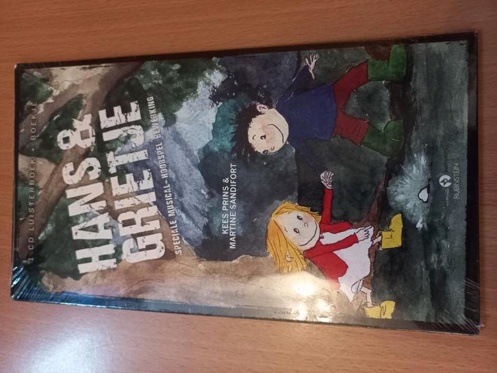 Hans en Grietje Luisterboek + Boekje, Boeken, Kinderboeken | Baby's en Peuters, Zo goed als nieuw, 3 tot 4 jaar, Ophalen of Verzenden