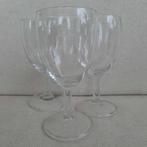 Wijnglas - 3 stuks - Noblesse Oblige Confrerie Vinophiles, Ophalen of Verzenden, Glas, Overige stijlen, Glas of Glazen
