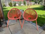 2 Retro Kinder Tuinstoelen, Huis en Inrichting, Stoelen, Twee, Overige kleuren, Ophalen of Verzenden, Zo goed als nieuw