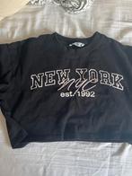 Zwarte Top - Maat S, Zwart, Ophalen of Verzenden, Zo goed als nieuw, Korte mouw