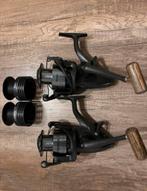 Twee Okuma Longbow XT 665 karpermolens, Ophalen of Verzenden, Gebruikt, Molen