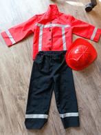 Brandweerman Verkleedkleding Maat 104, Kinderen en Baby's, Carnavalskleding en Verkleedspullen, Ophalen of Verzenden