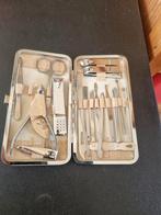 Manicure Set - Complete Nagelverzorging vintage jaren 70, N, Overige typen, Ophalen of Verzenden, Zo goed als nieuw