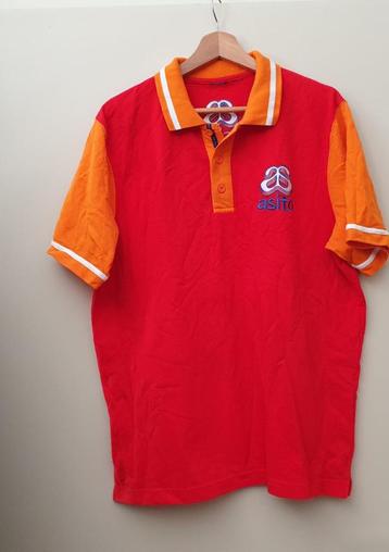 Rode oranje polo beschikbaar voor biedingen
