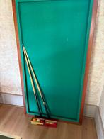 Homas tafelbiljart ,incl keu s , wedstrijd ballen, Sport en Fitness, Biljarten en Poolen, Ophalen of Verzenden, Gebruikt, Biljarttafel