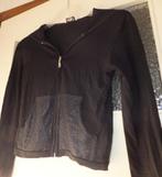 Nieuw! Stoer zwart apart vestje met capuchon maat s., Verzenden, Nieuw, Maat 36 (S), Zwart