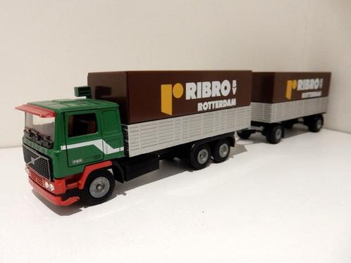Tekno Volvo F10 combi Ribro BV Rotterdam in goede staat, Hobby en Vrije tijd, Modelauto's | 1:50, Zo goed als nieuw, Bus of Vrachtwagen