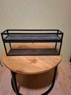 Vitrine/Displaykast van Metaal en Glas - 44x11x19 cm - Goede, Ophalen, Met plank(en), Minder dan 50 cm, Gebruikt