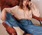 Sézane Abelia wrap blouse in blush Fr mt 34 NL XS, Kleding | Dames, Ophalen, Roze, Maat 34 (XS) of kleiner, Sezane