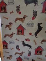 ~ Lap Gobelinstof Teckels Honden Stof, Hobby en Vrije tijd, Stoffen en Lappen, Ophalen of Verzenden, Gebruikt, 200 cm of meer