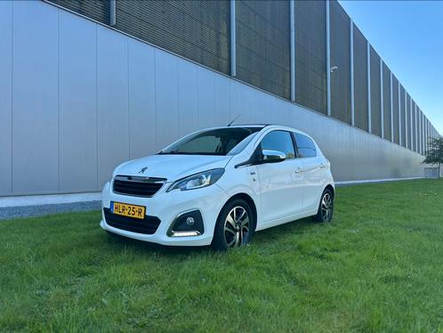 Peugeot 108 cabriolet 1.2 82PK 5DR 2015 Wit, Auto's, Peugeot, Particulier, ABS, Achteruitrijcamera, Airbags, Airconditioning, Alarm