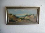 schilderij - duinen en zee, Antiek en Kunst, Kunst | Schilderijen | Klassiek, Ophalen of Verzenden