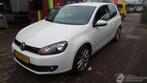 Volkswagen Golf 6 2010 1.2 TSI CBZB LNY Wit LB9A onderdelen