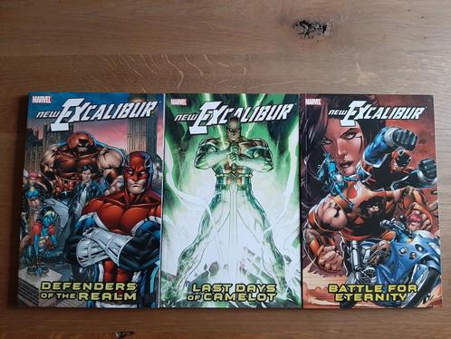 New Excalibur TPB (2006-2007 Marvel) Volumes 1 t/m 3, Boeken, Strips | Comics, Zo goed als nieuw, Complete serie of reeks, Amerika