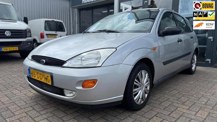Ford Focus 1.8-16V Ghia 5-deurs airco elektrische pakket, Auto's, Ford, Bedrijf, Te koop, Focus, ABS, Airbags, Airconditioning