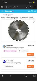 Ivana cirkel Zaagblad - aluminium nieuwstaat, Cirkelzaag, 70 mm of meer, Nieuw, Ophalen of Verzenden