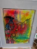 Schilderij kunstschilder, Ophalen