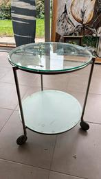 Ikea Strind bijzettafel, Huis en Inrichting, Tafels | Bijzettafels, Minder dan 55 cm, Rond, Ophalen, 45 tot 60 cm