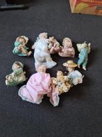 9 Poppen met stenen hoofden, handjes en voeten., Verzamelen, Poppen, Ophalen, Gebruikt, Pop