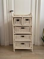 Rotan ladenkastje, Huis en Inrichting, Kasten | Dressoirs, Ophalen, Overige materialen, Minder dan 50 cm, Gebruikt