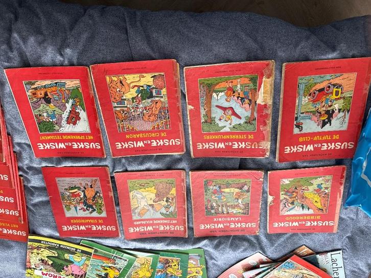2 kleuren 4 kleuren en eerste druk Suske en Wiske, Boeken, Stripboeken, Gelezen, Meerdere stripboeken, Ophalen