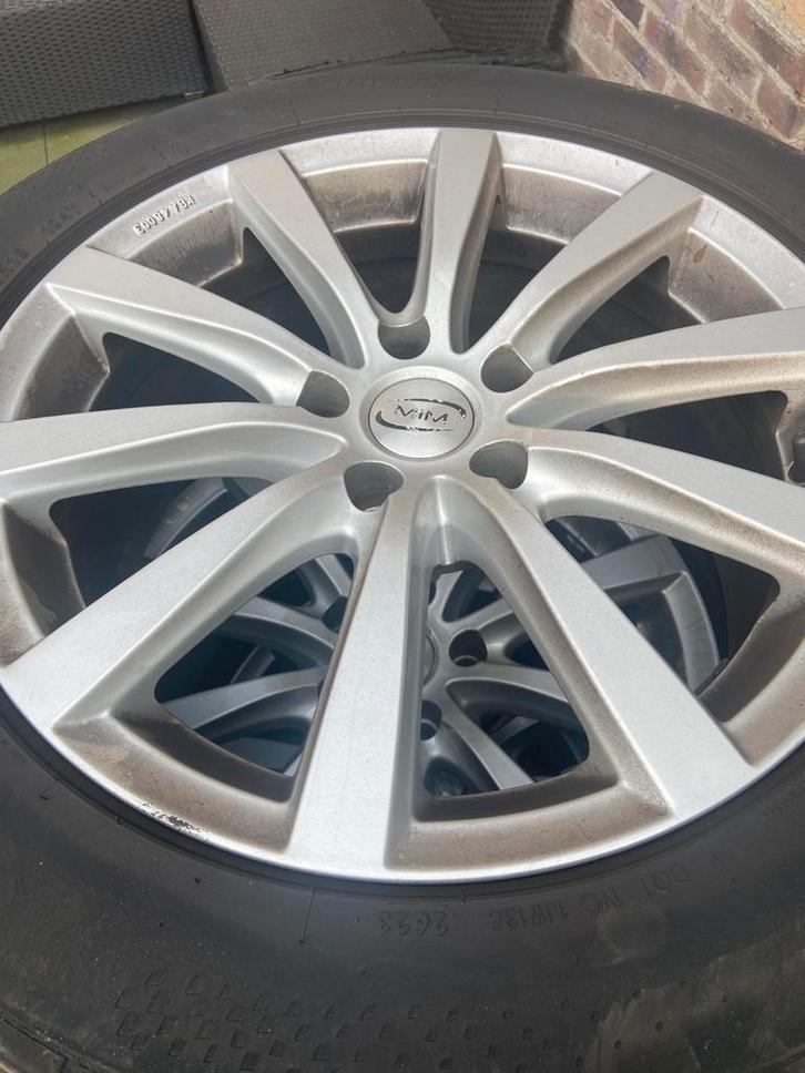 Renault Trafic 18 inch velgen goede staat!, Auto-onderdelen, Banden en Velgen, Band(en), Zomerbanden, 18 inch, 245 mm, Bestelwagen