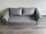 Slaapbank grijs Leenbakker, Huis en Inrichting, Slaapkamer | Slaapbanken, Ophalen, 70 cm of minder, 190 cm of minder, Zo goed als nieuw