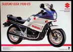 Suzuki GSX 1100 ES / EF brochure, Ophalen of Verzenden, Zo goed als nieuw