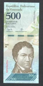Bankbiljet - Venezuela 500 Bolivares 2017 - UNC, Postzegels en Munten, Bankbiljetten | Amerika, Ophalen of Verzenden, Zuid-Amerika