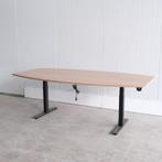 Elektrisch zit/sta vergadertafel, Zwart frame, 240x120 cm, -, -, Ophalen of Verzenden, Elektrisch