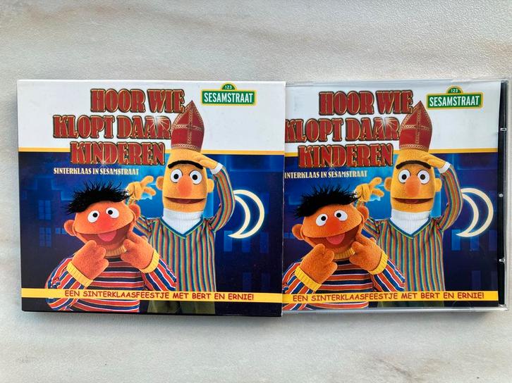 Sesamstraat: Hoor wie klopt daar kinderen - Nieuwstaat, Cd's en Dvd's, Cd's | Kinderen en Jeugd, Nieuw in verpakking, Muziek, 3 tot 5 jaar