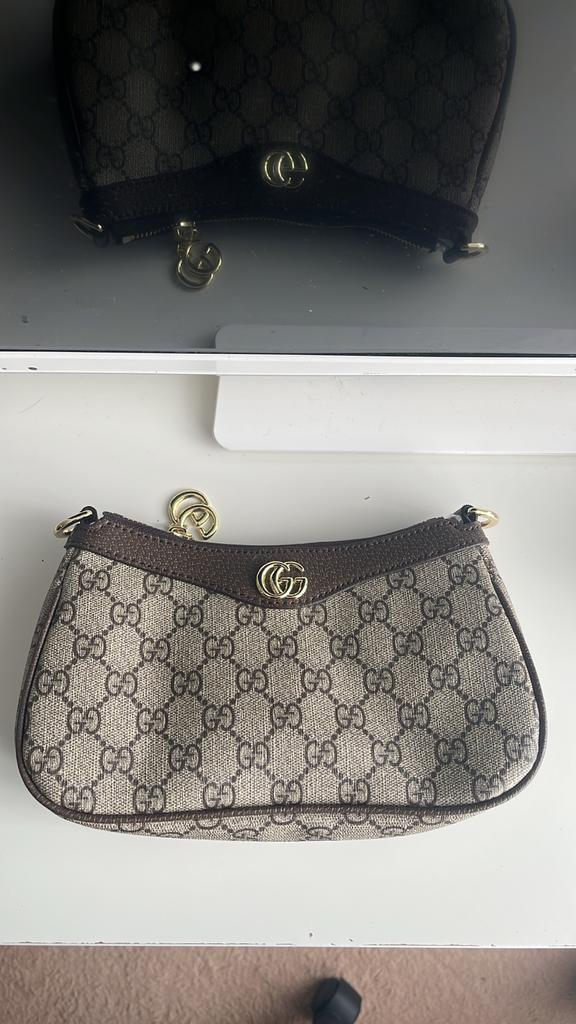 Gucci purse, Sieraden, Tassen en Uiterlijk, Tassen | Damestassen, Nieuw, Handtas, Bruin, Ophalen of Verzenden